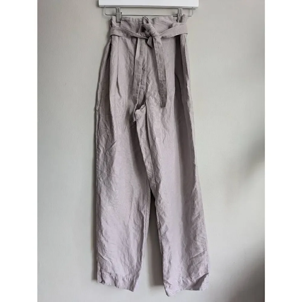 Aritzia Wilfred Jallade linen blend pants 00